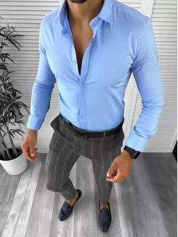 Tinuta barbati smart casual Pantaloni + Camasa 12664
